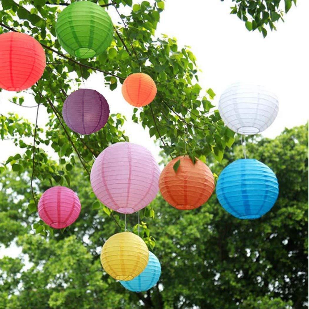 Yellow, Orange Paper Hanging Lantern-image-13