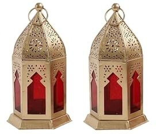 winscrafts Morrocan Gold Iron Table Lantern-picture-26
