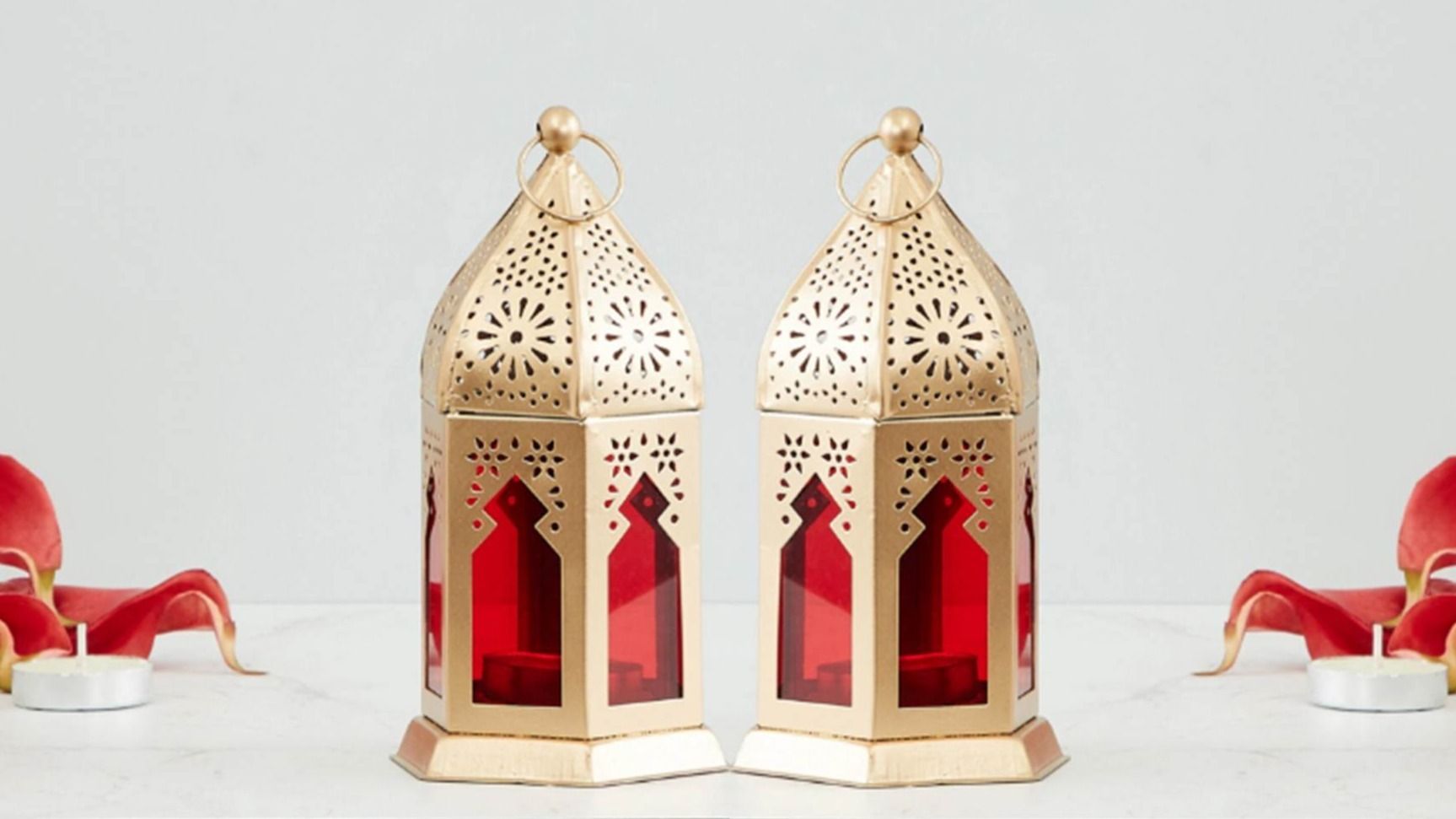 decorate dreams Multicolor Iron, Glass Hanging Lantern-picture-16