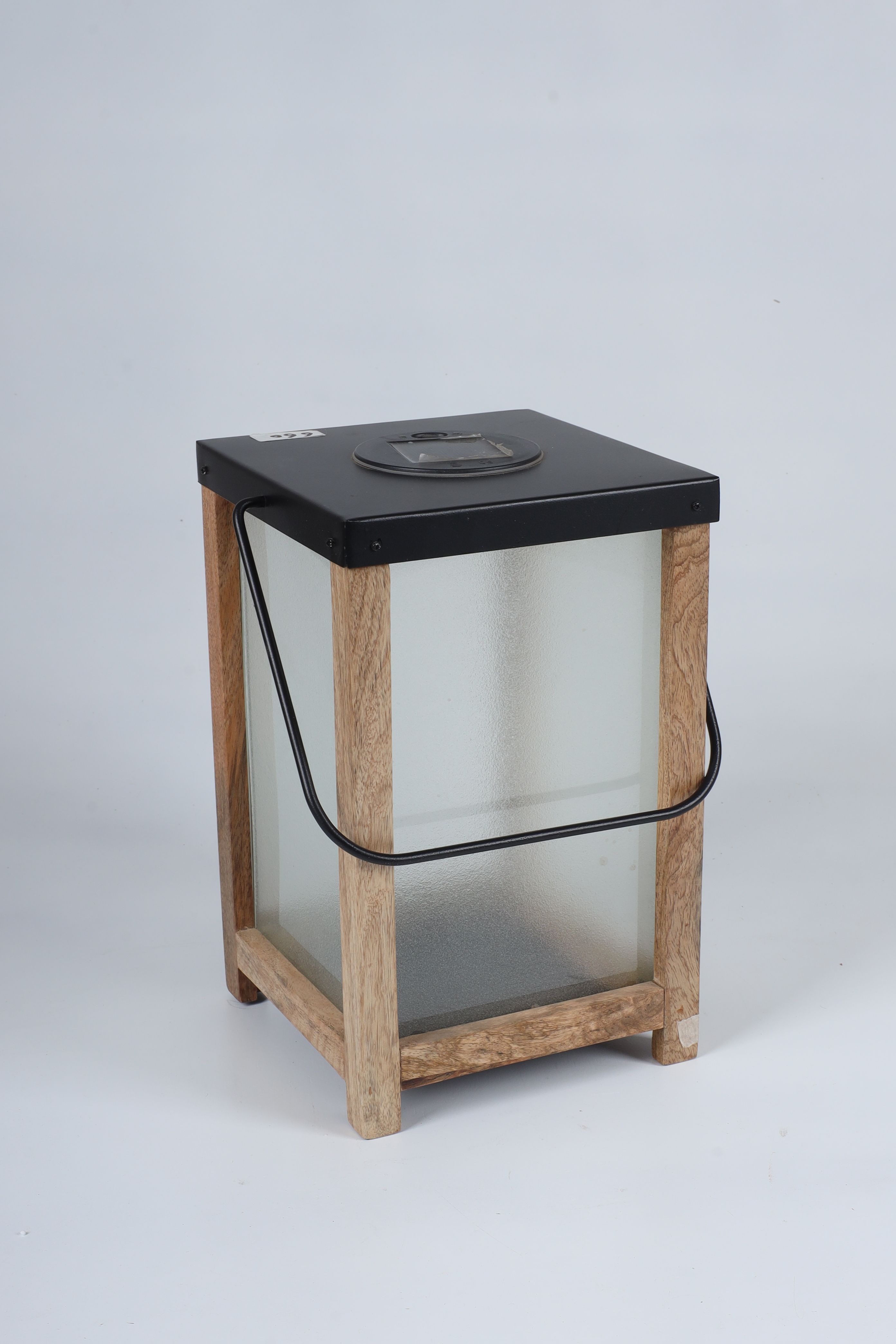 CALLISTO Clear Wooden, Glass Table Lantern-picture-33