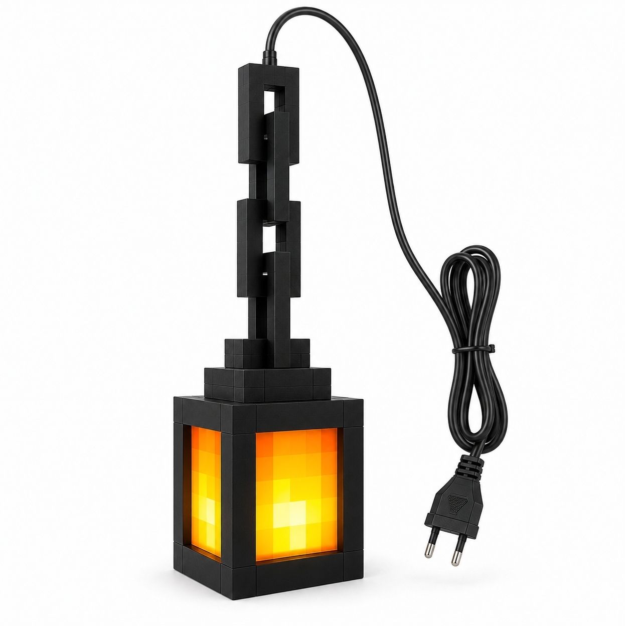voxelmosaicx Voxellant Orange Plastic Hanging Lantern-picture-14