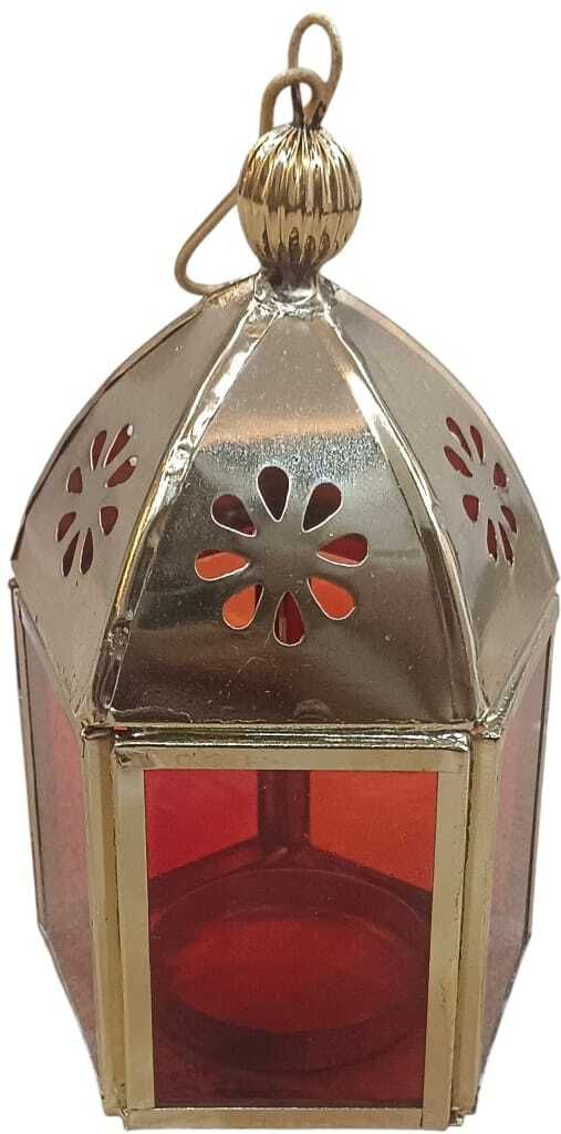creative home decor Gold Iron, Glass Hanging Lantern-picture-10