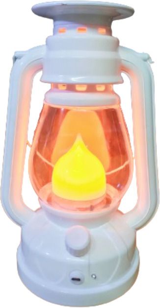 White Plastic Table Lantern-image-44