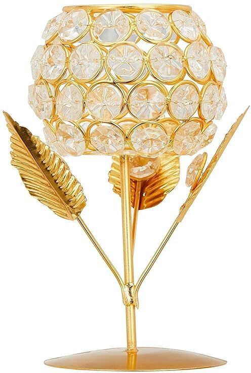 Gold Iron Table Lantern