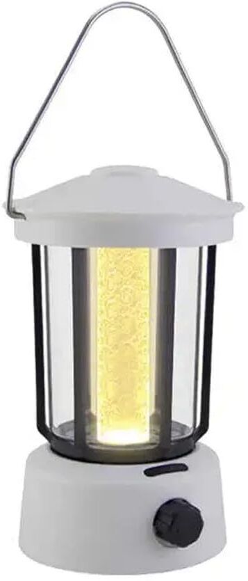 swashtkon Very High Quality Portable LED Camping Lantern Light | Battery Operated | White Glass, Metal, Plastic Hanging Lantern-picture-25