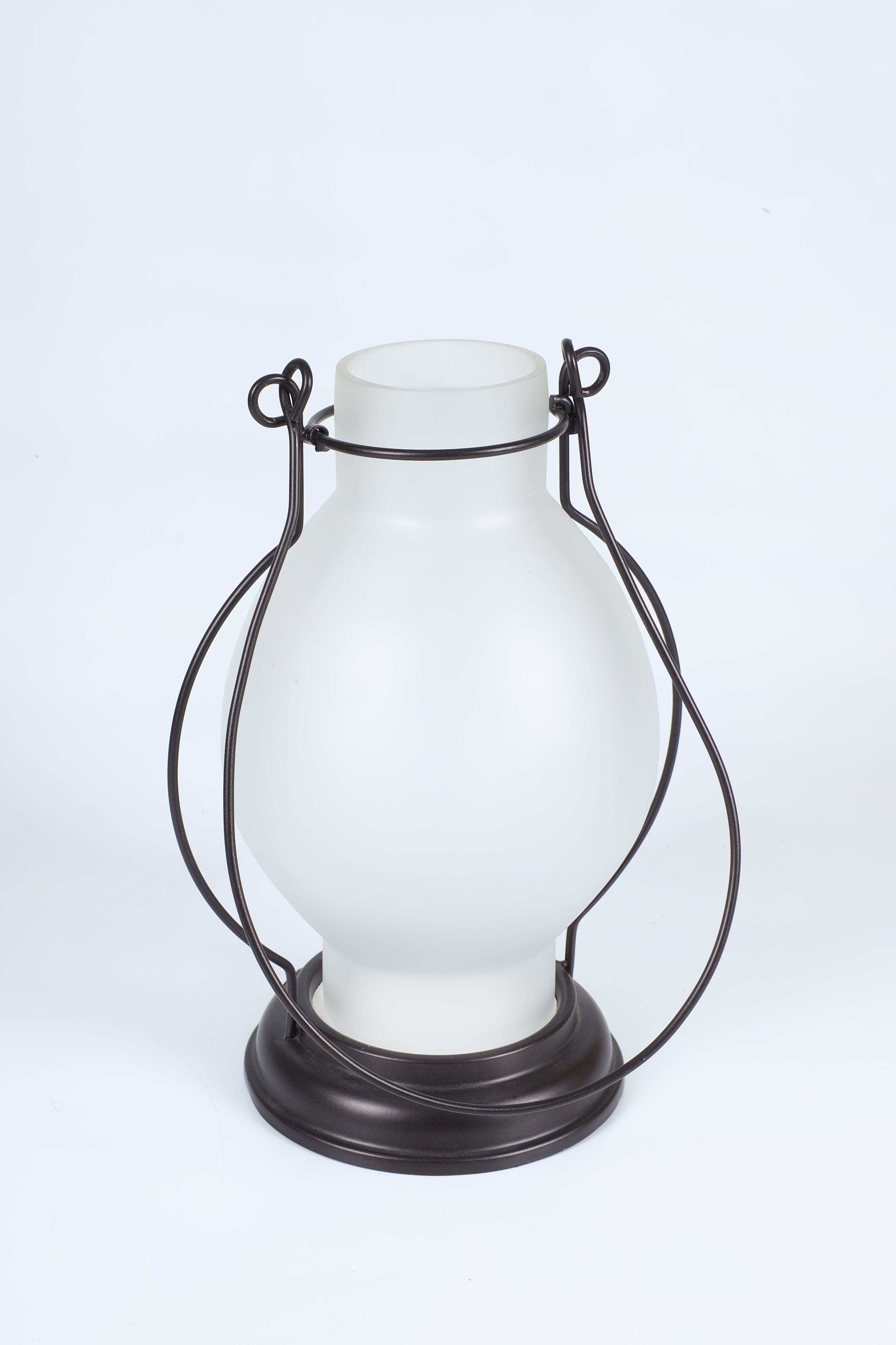 CALLISTO Black Iron, Glass Table Lantern-picture-11