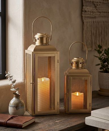 the unique designs Gold Iron Table Lantern-picture-20