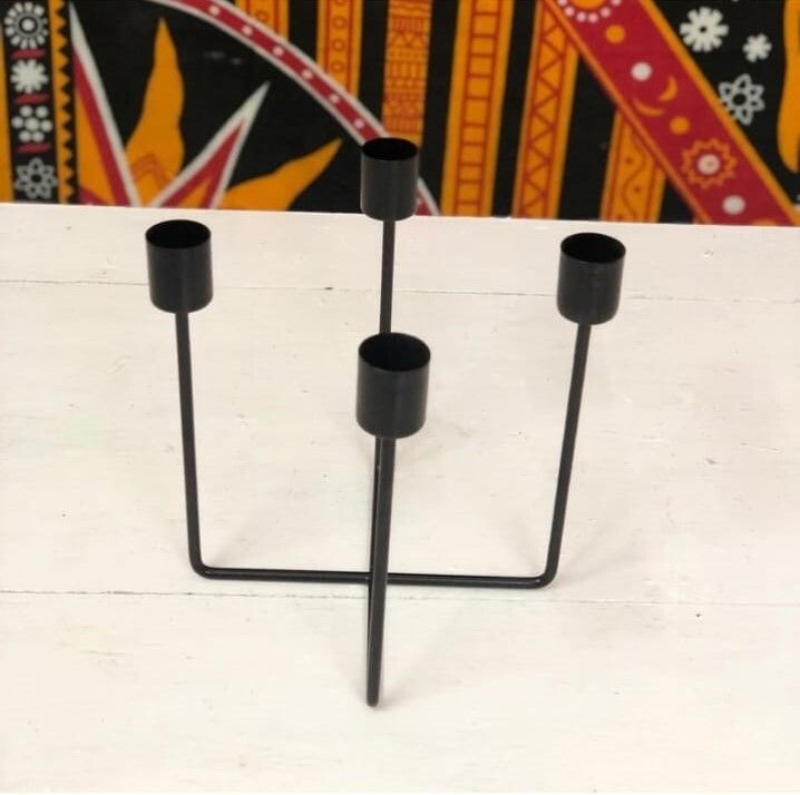 Black Iron Table Lantern-image-43