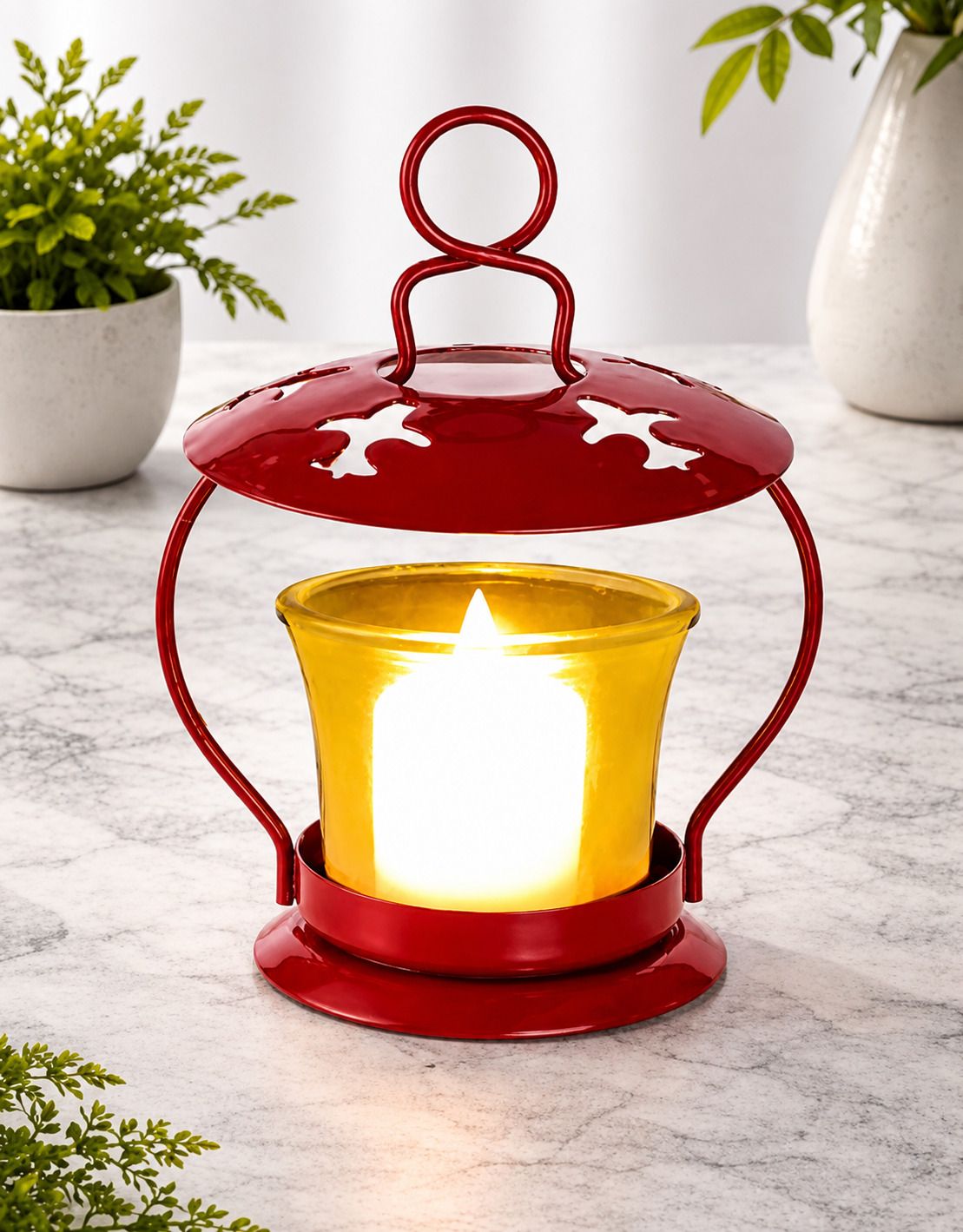 zs suppliers Red Iron Hanging Lantern-picture-25