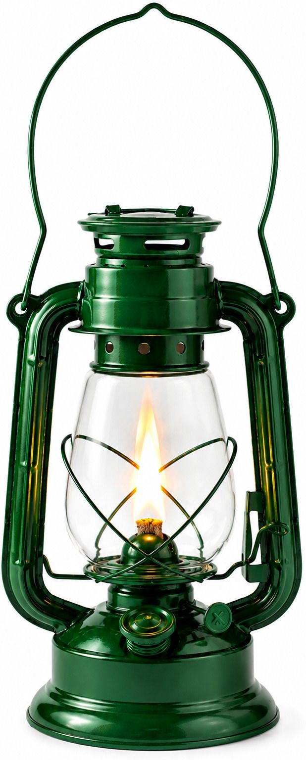 KEROSENE LANTERN Green, Purple, Silver, Multicolor, Blue Metal Hanging Lantern-image-39