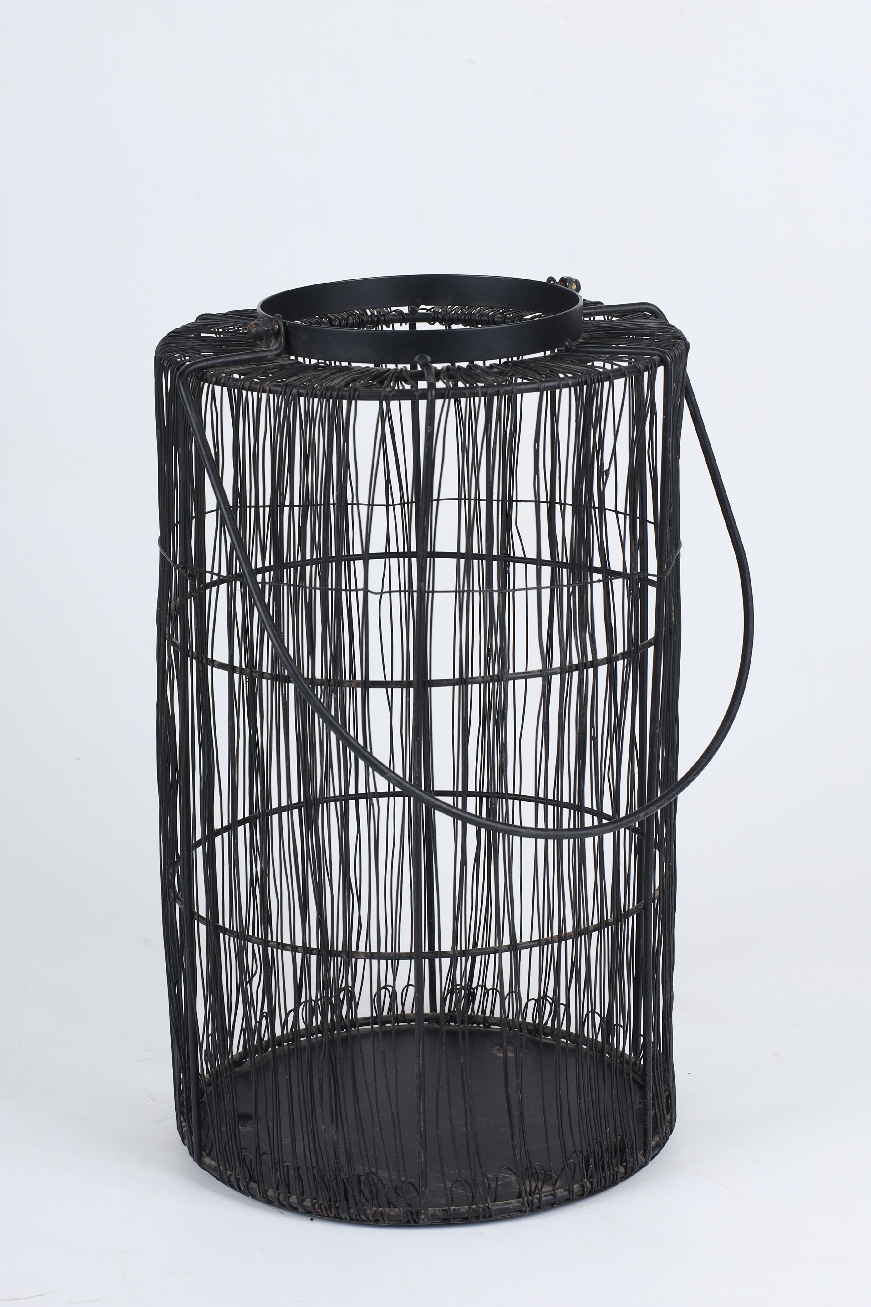 callisto LANTERN Black Iron Table Lantern-picture-34