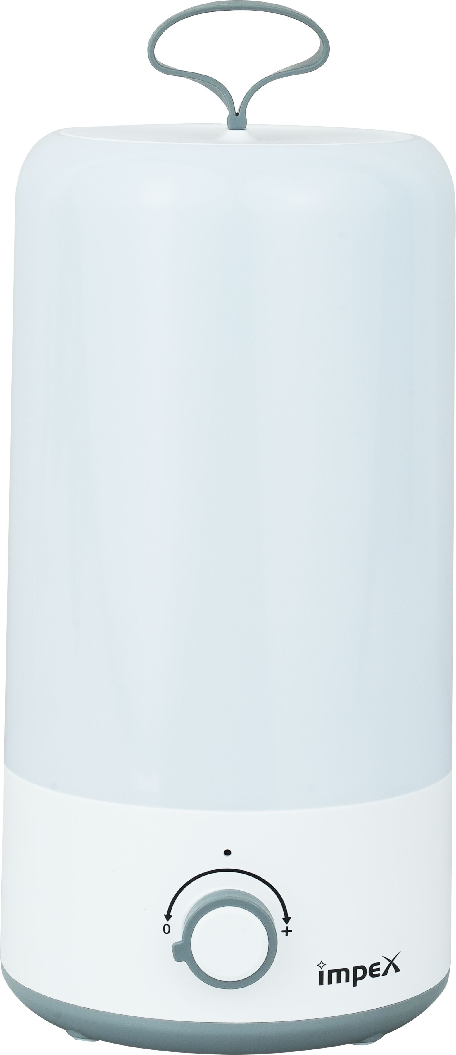 IL 670 LED Rechargeable Lantern with 48 SMD LEDs | 1800mAh Battery | Grey, White Plastic Table Lantern