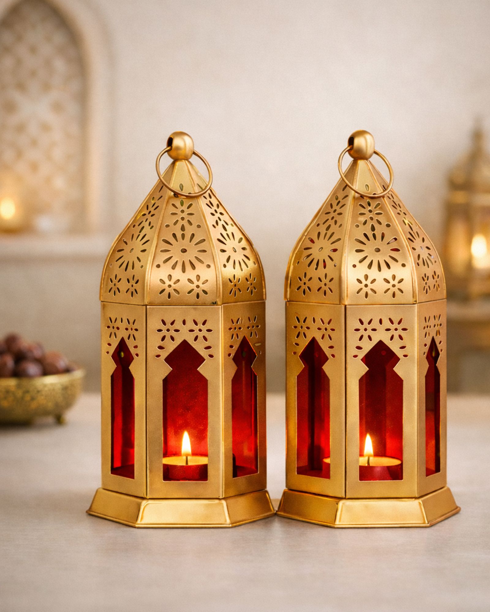 glowhere Gold Iron Hanging Lantern-picture-40