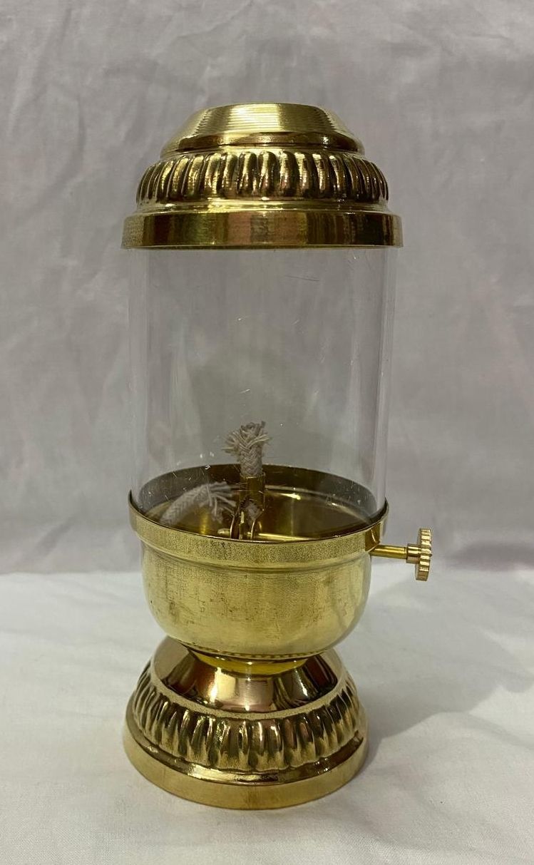 Gold Brass Table Lantern-image-44
