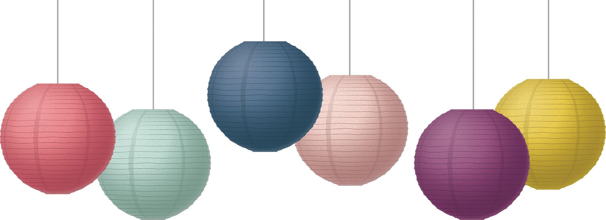 orama Rice Paper Ball Lamp Round Hanging Ball Paper Hanging Lantern Paper Lamp Multicolor Paper Hanging Lantern-picture-16