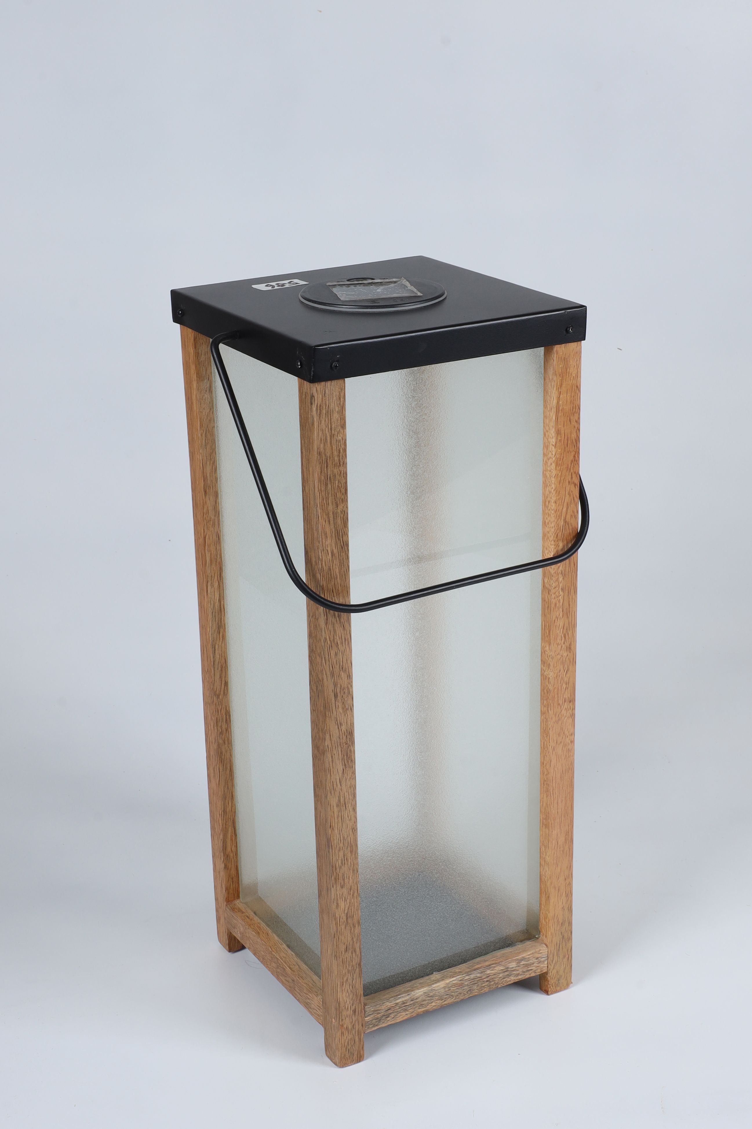CALLISTO Clear Wooden, Glass Table Lantern-picture-12