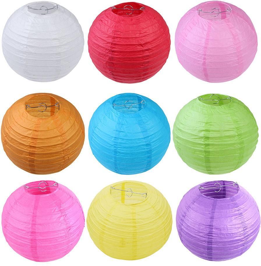 orama Rice Paper Ball Lamp Round Hanging Ball Paper Hanging Lantern Paper Lamp Multicolor Paper Hanging Lantern-picture-18