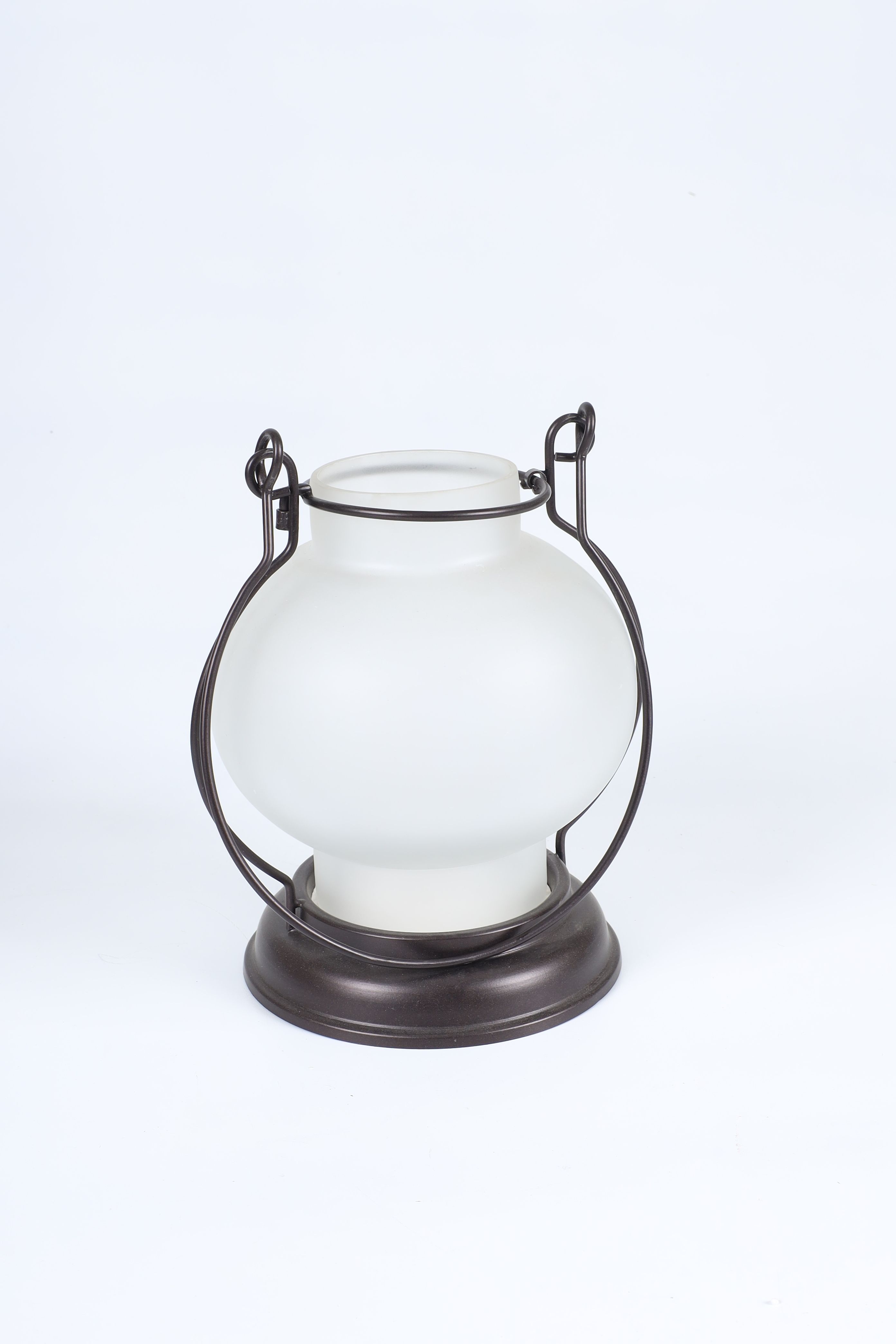 CALLISTO Black Iron, Glass Table Lantern-picture-17