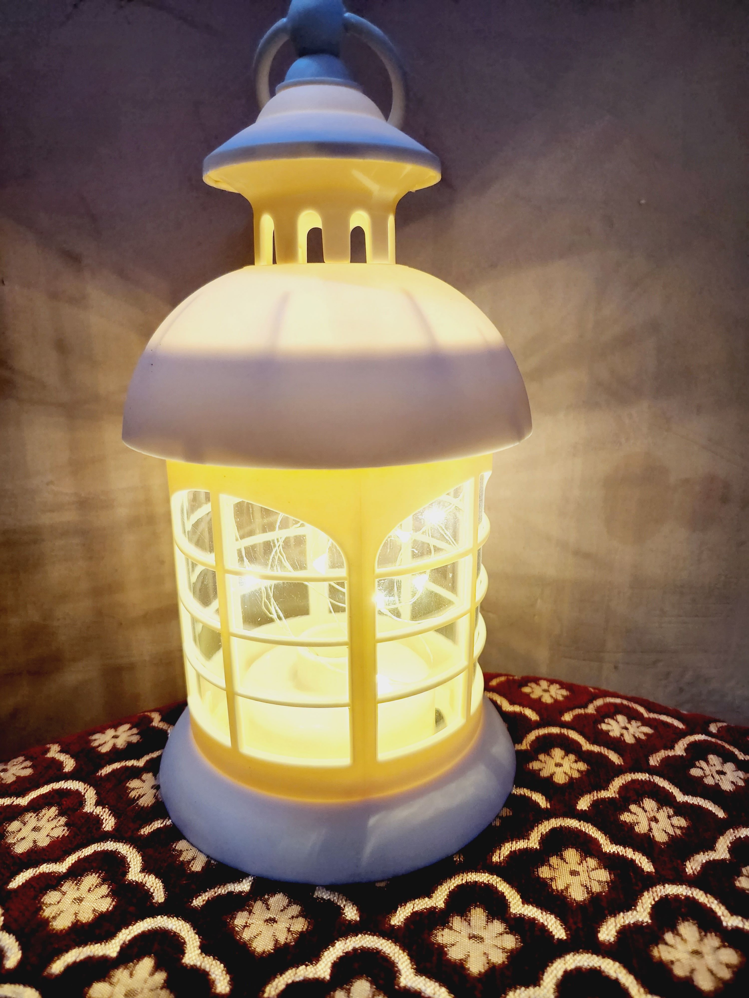 nirvish handicraft NRV09 White Plastic Hanging Lantern-picture-23