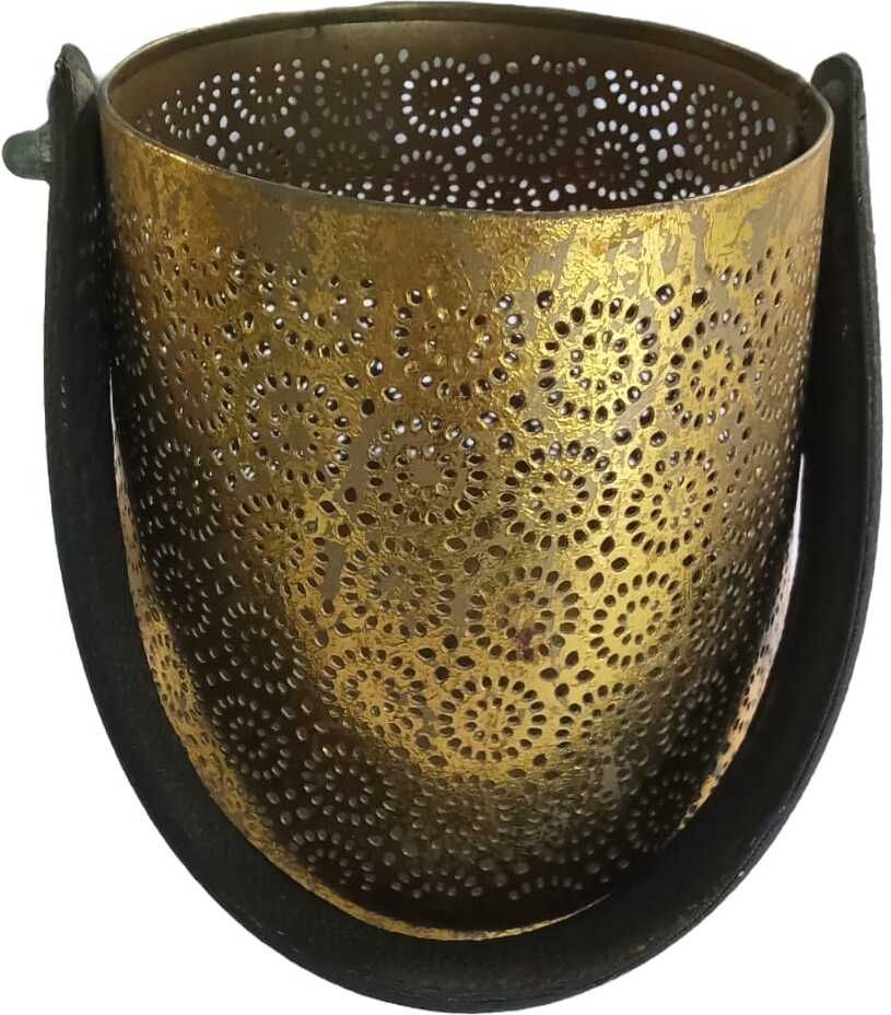 trishyana Gold Copper Hanging Lantern-picture-27