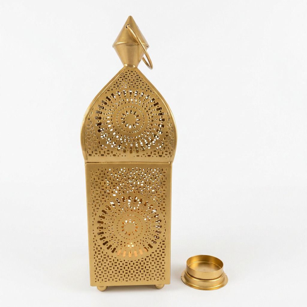 the urban deqorum Gold Iron Table Lantern-picture-11