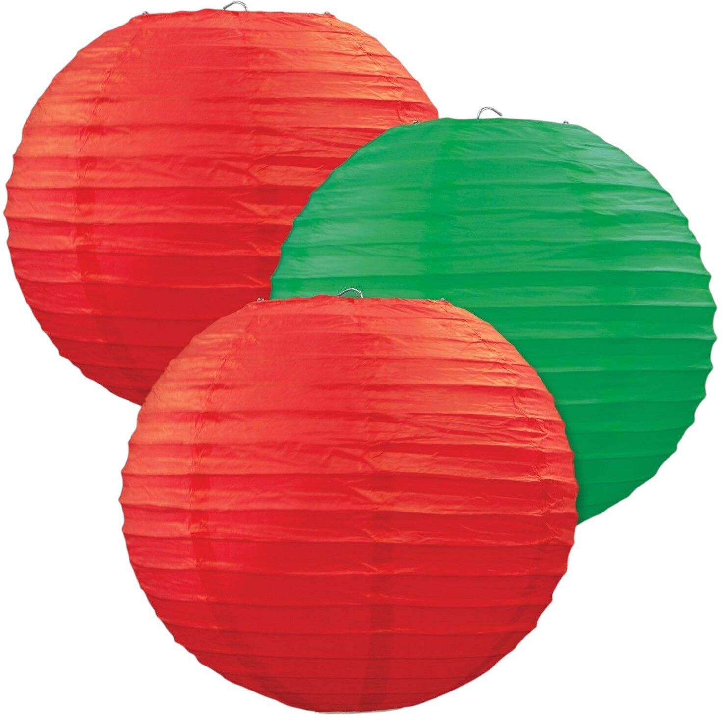 orama Red, Green Paper Hanging Lantern-picture-34