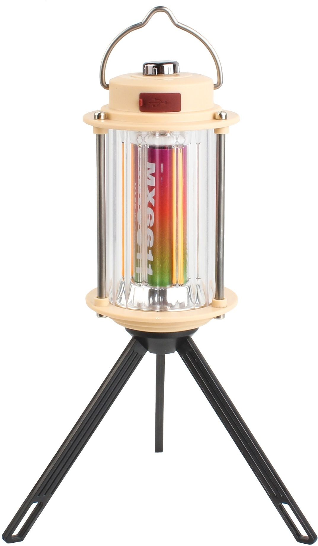mz MX6611 (Decorative Lantern) with Stepless Dimmable Camping Light Type C port Multicolor Plastic Table Lantern-picture-19