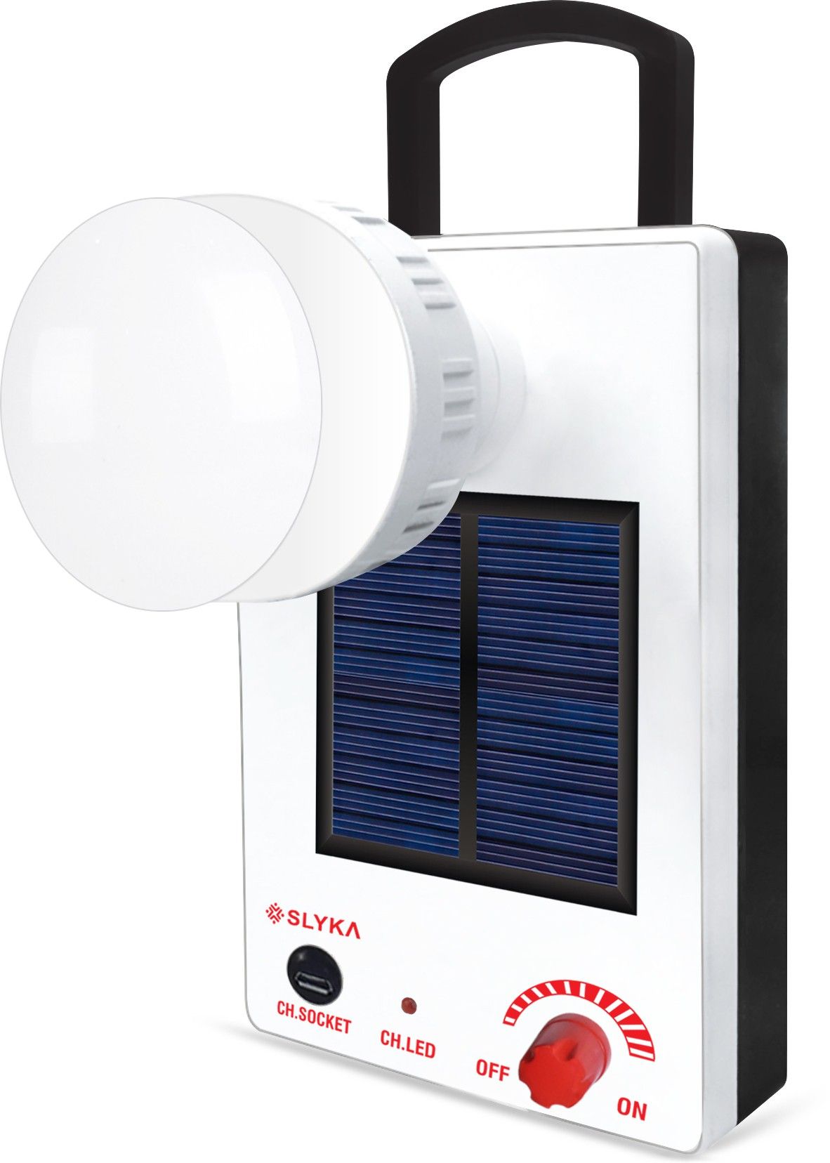 Fast Charing LED Emergency Light with Night Bulb White Plastic Hanging Lantern