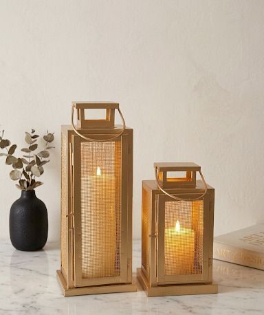 the unique designs Gold Iron Table Lantern-picture-23