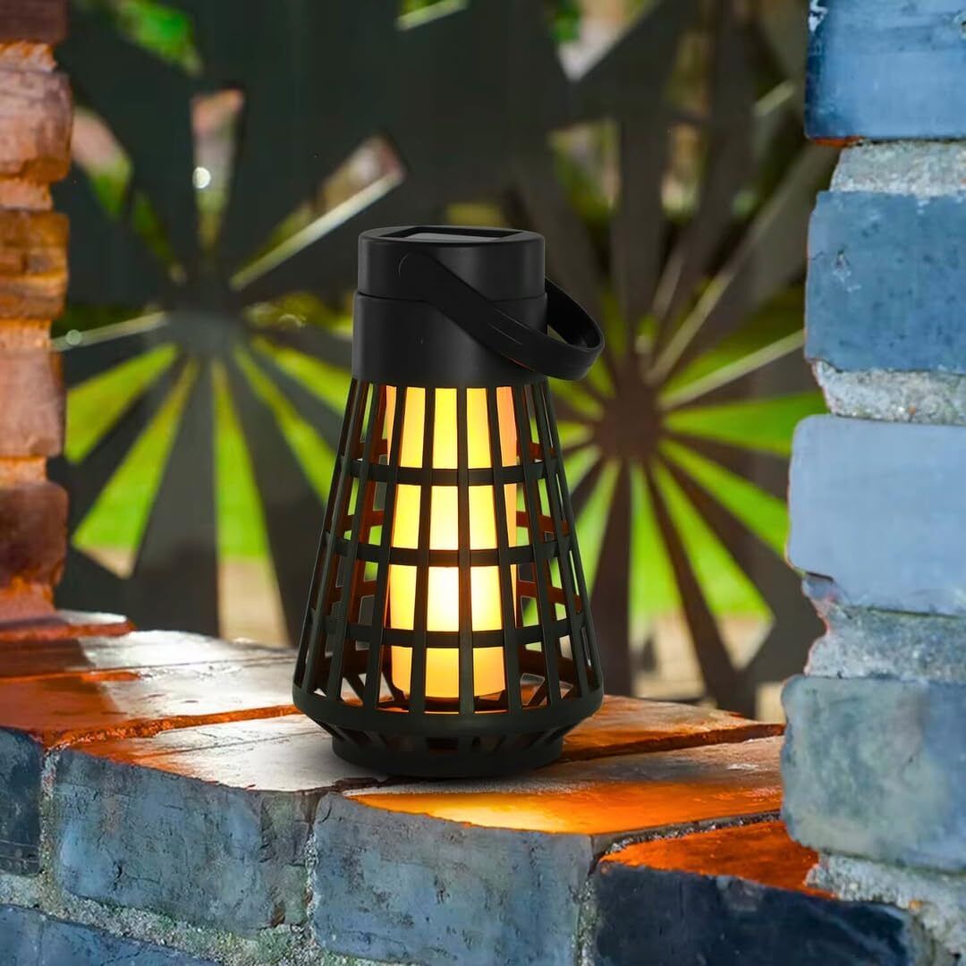 cartspace Outdoor Hanging Flame Lamp for Garden & Home decor Multicolor Plastic Hanging Lantern-picture-17