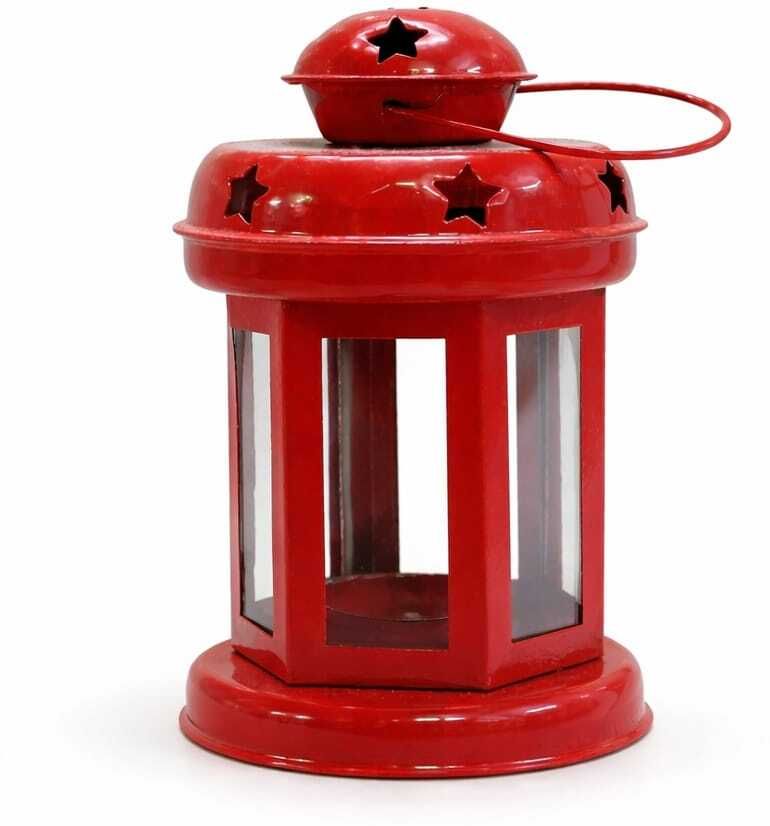 sanrti Red Iron Hanging Lantern-picture-24