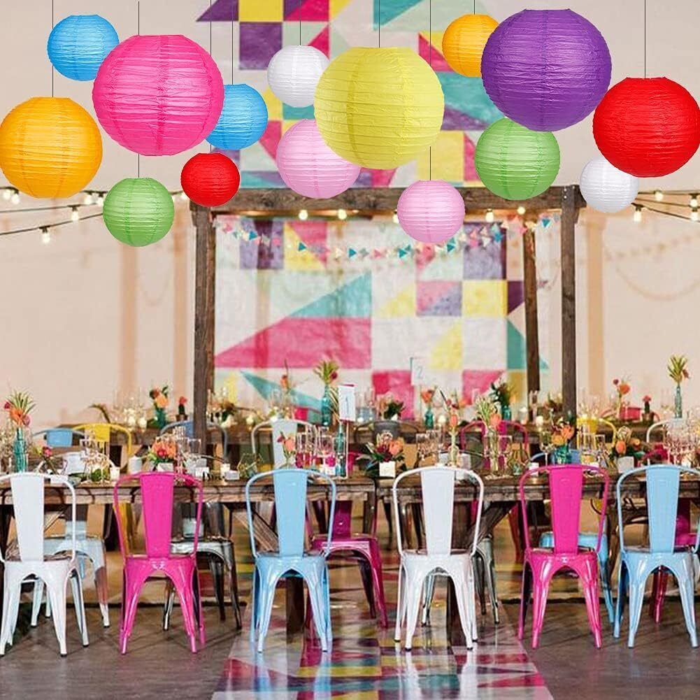 orama Multicolor Paper Hanging Lantern-picture-37