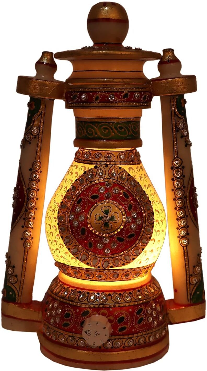 Multicolor Marble Hanging Lantern-image-37