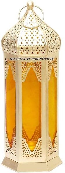 winscrafts Morrocan Yellow Iron Table Lantern-picture-25