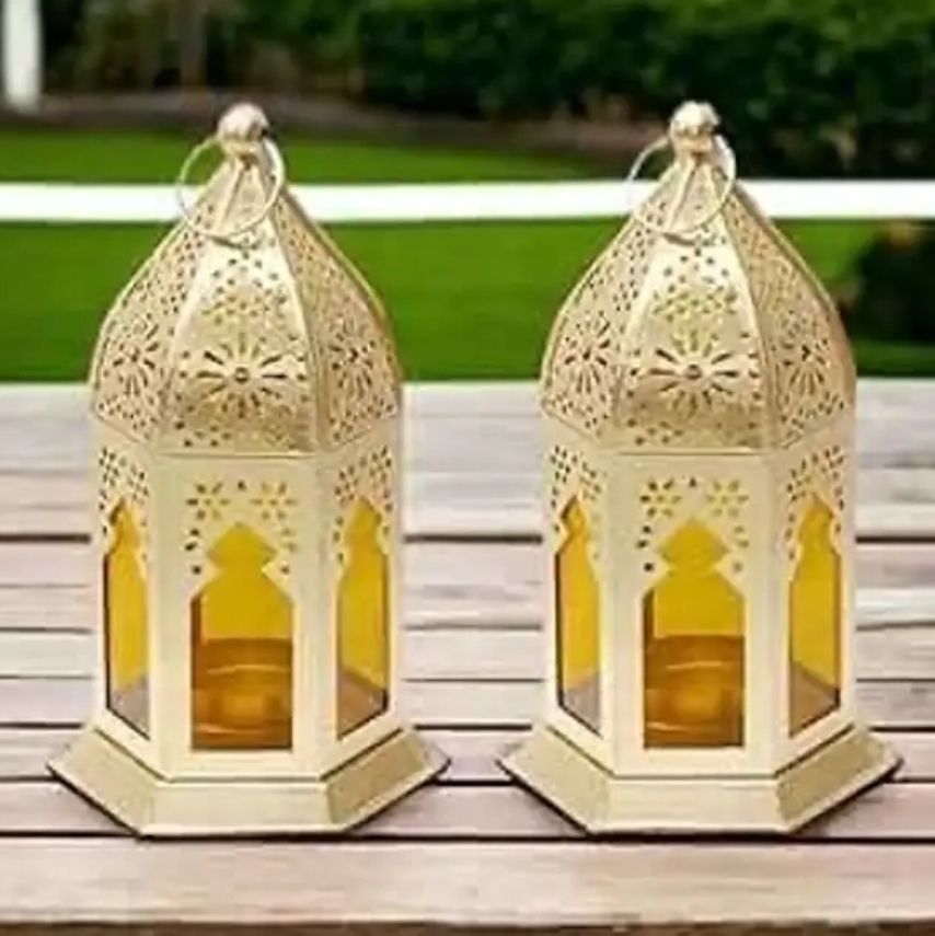 msdecor Yellow Iron Hanging Lantern-picture-30