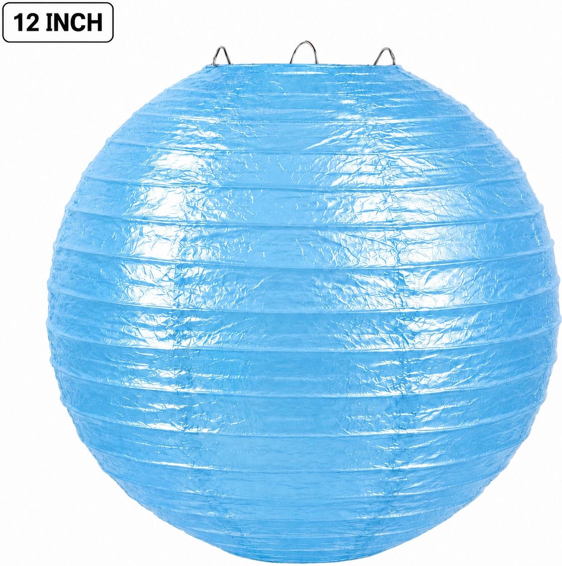 decorgram Blue Paper Hanging Lantern-picture-36