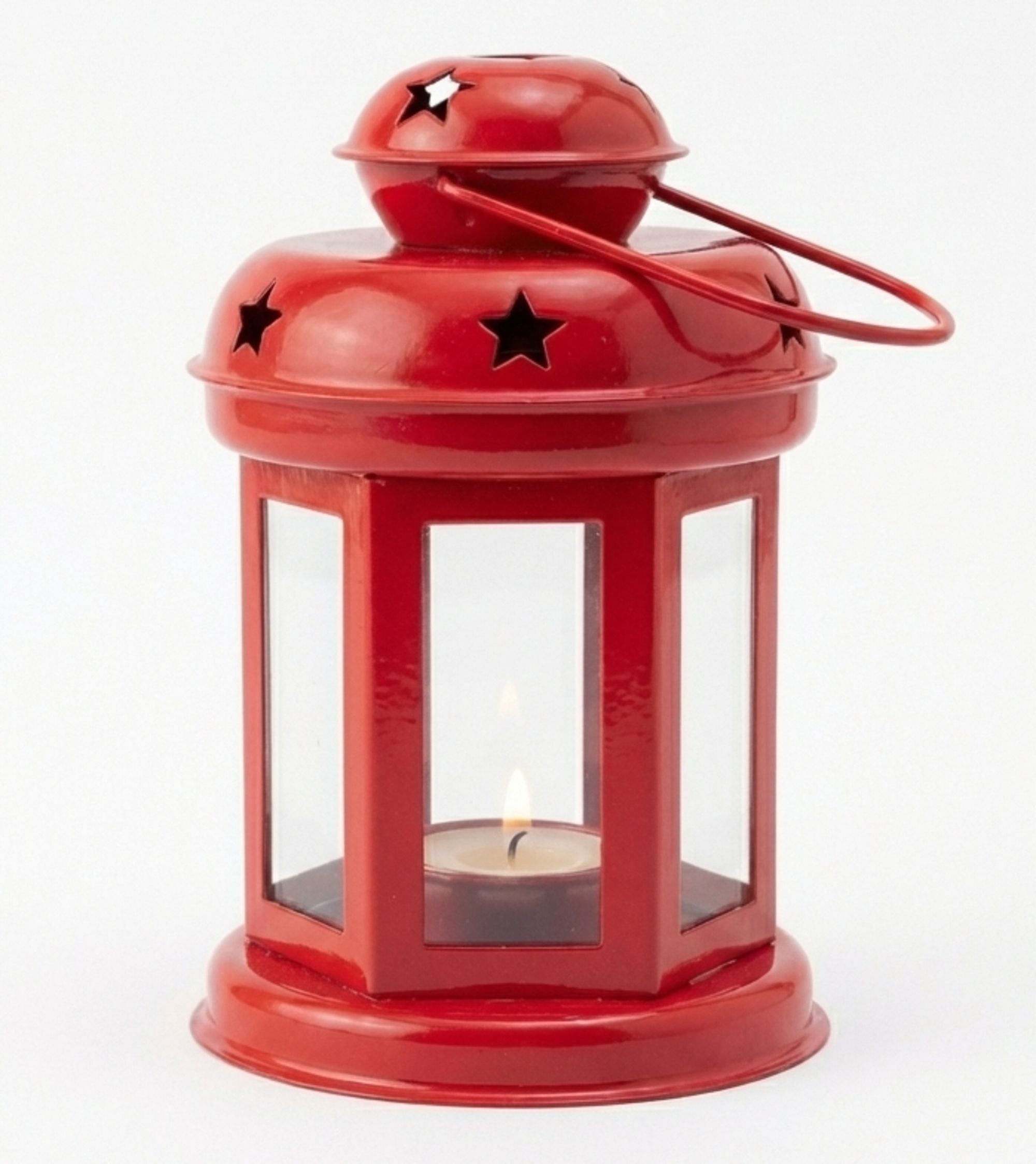 ayera design Red Star Cut Metal Lantern Red Iron Hanging Lantern-picture-22