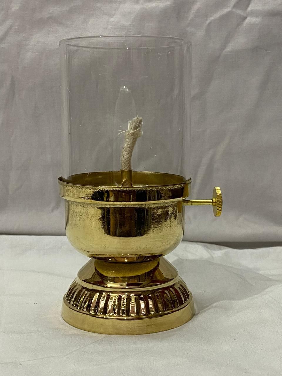 Gold Brass Table Lantern-image-26