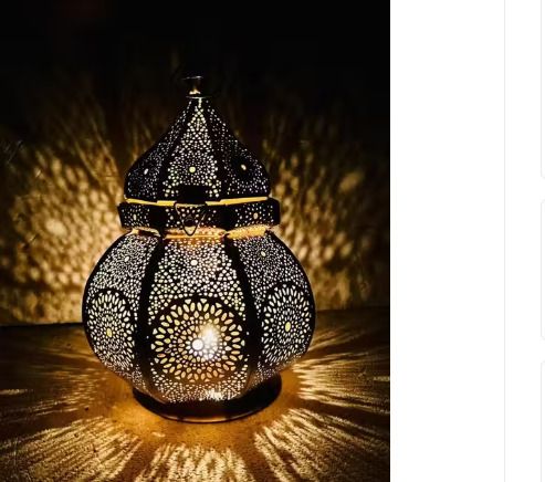 new ways enterprises Decorative Metal Best For Diwali Festivals Weddings Decoration Brass & Metal Multicolor Brass, Metal Hanging Lantern-picture-10