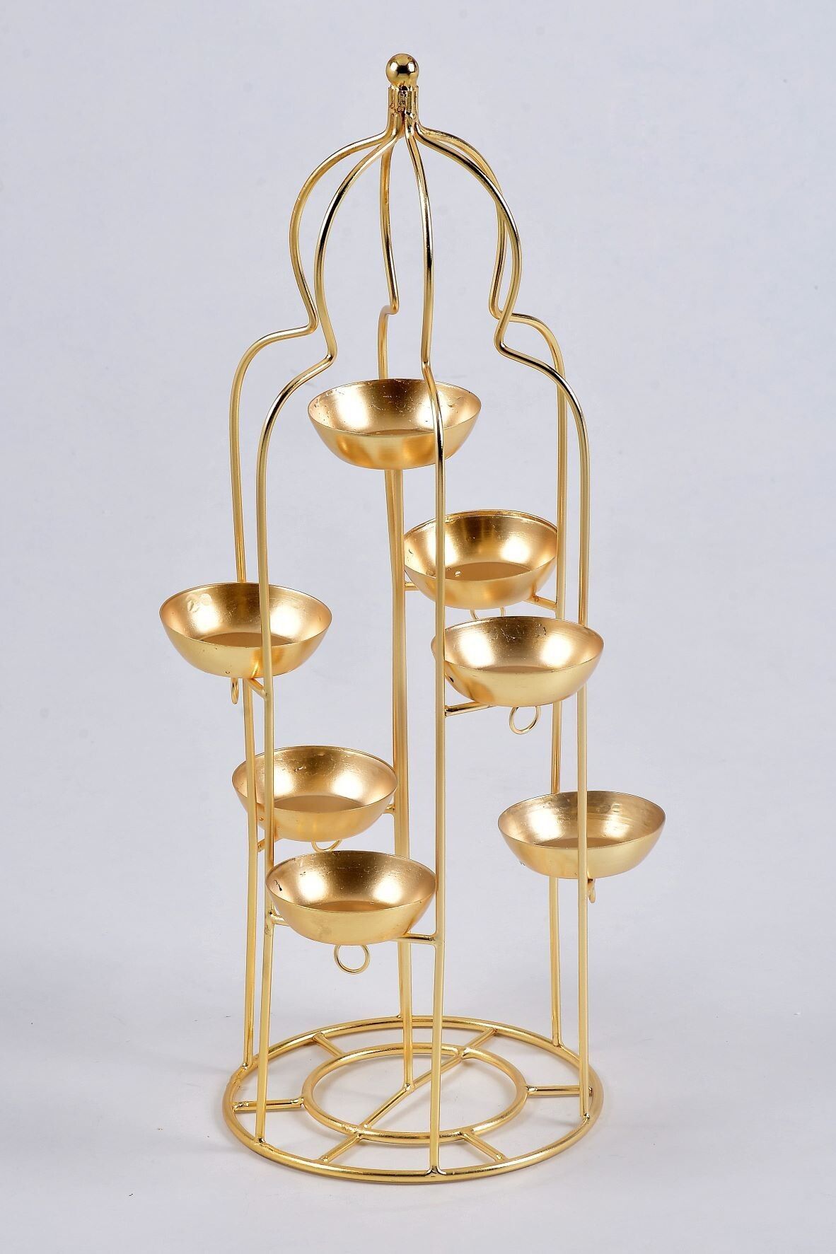 akmalapex AHC-291 Gold Iron Table Lantern-picture-14