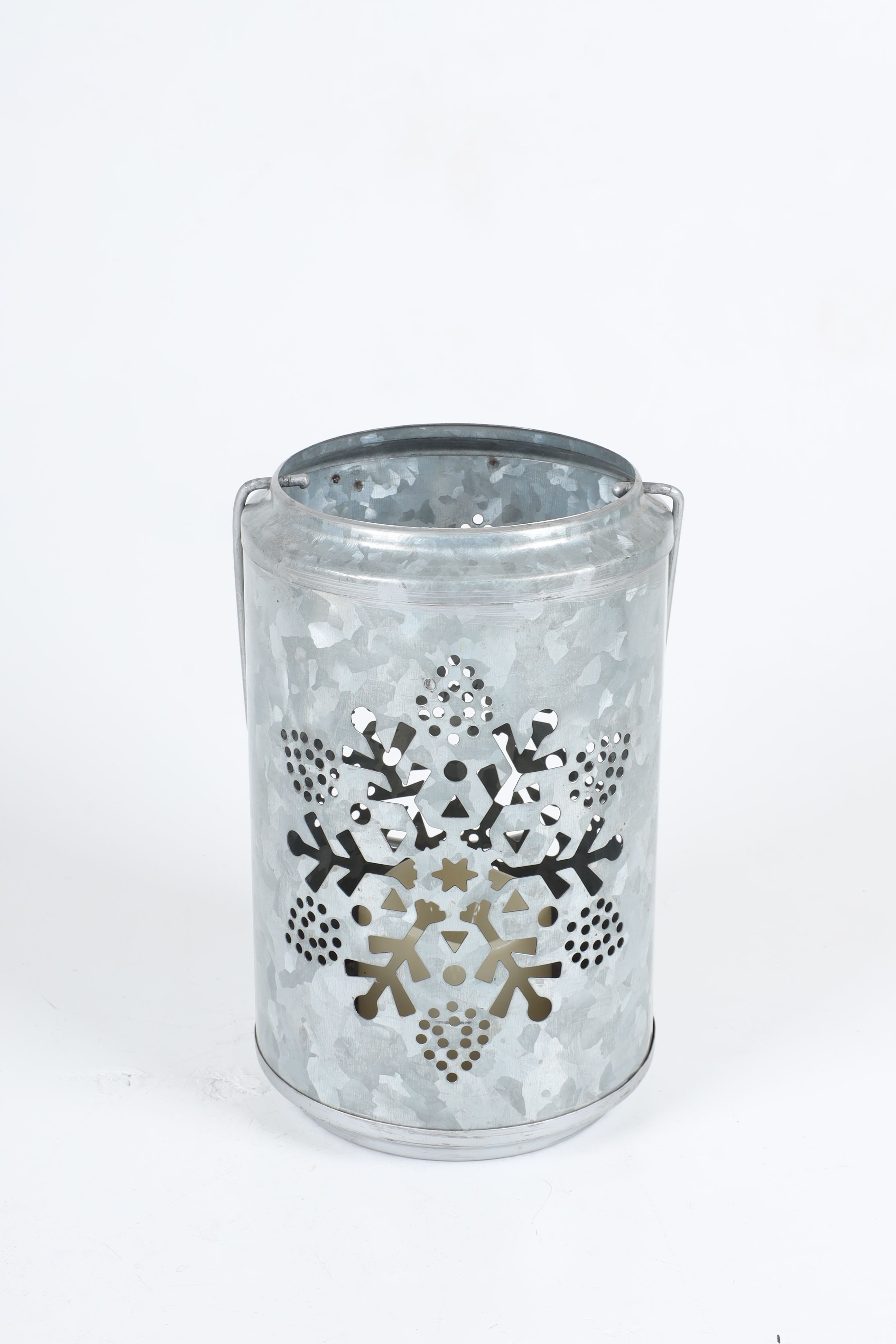 callisto LANTERN Silver Iron Table Lantern-picture-40