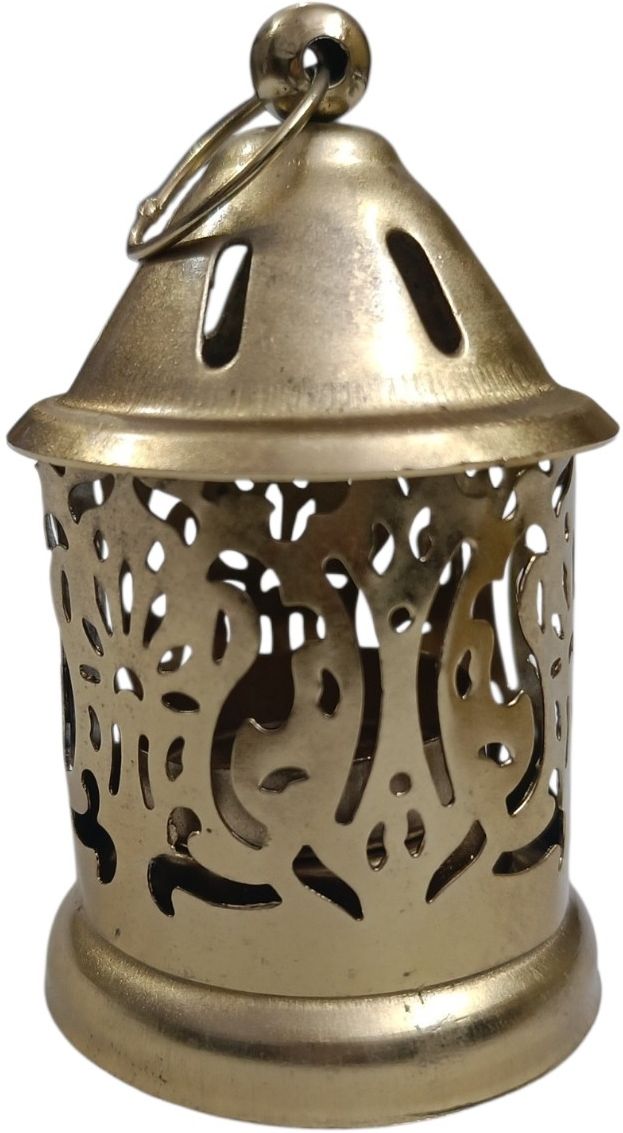 decorifyhub Gold Iron Hanging Lantern-picture-28