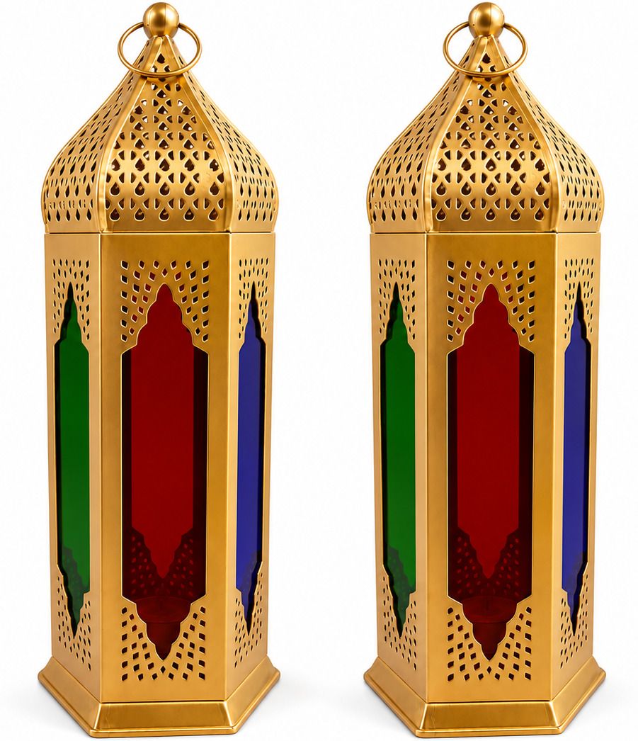the urban deqorum Gold Metal Table Lantern-picture-17