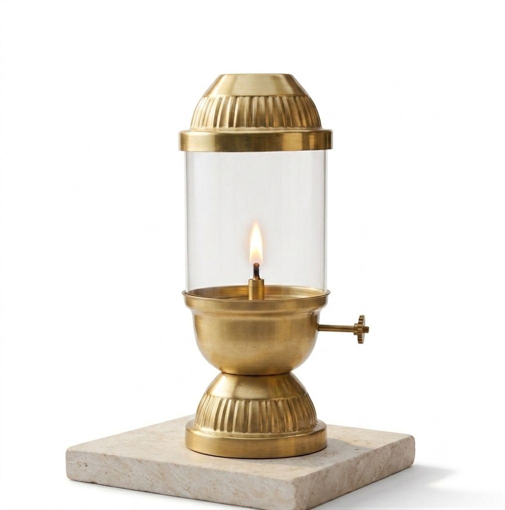 oxz Gold Cast Iron, Iron Table Lantern-picture-29
