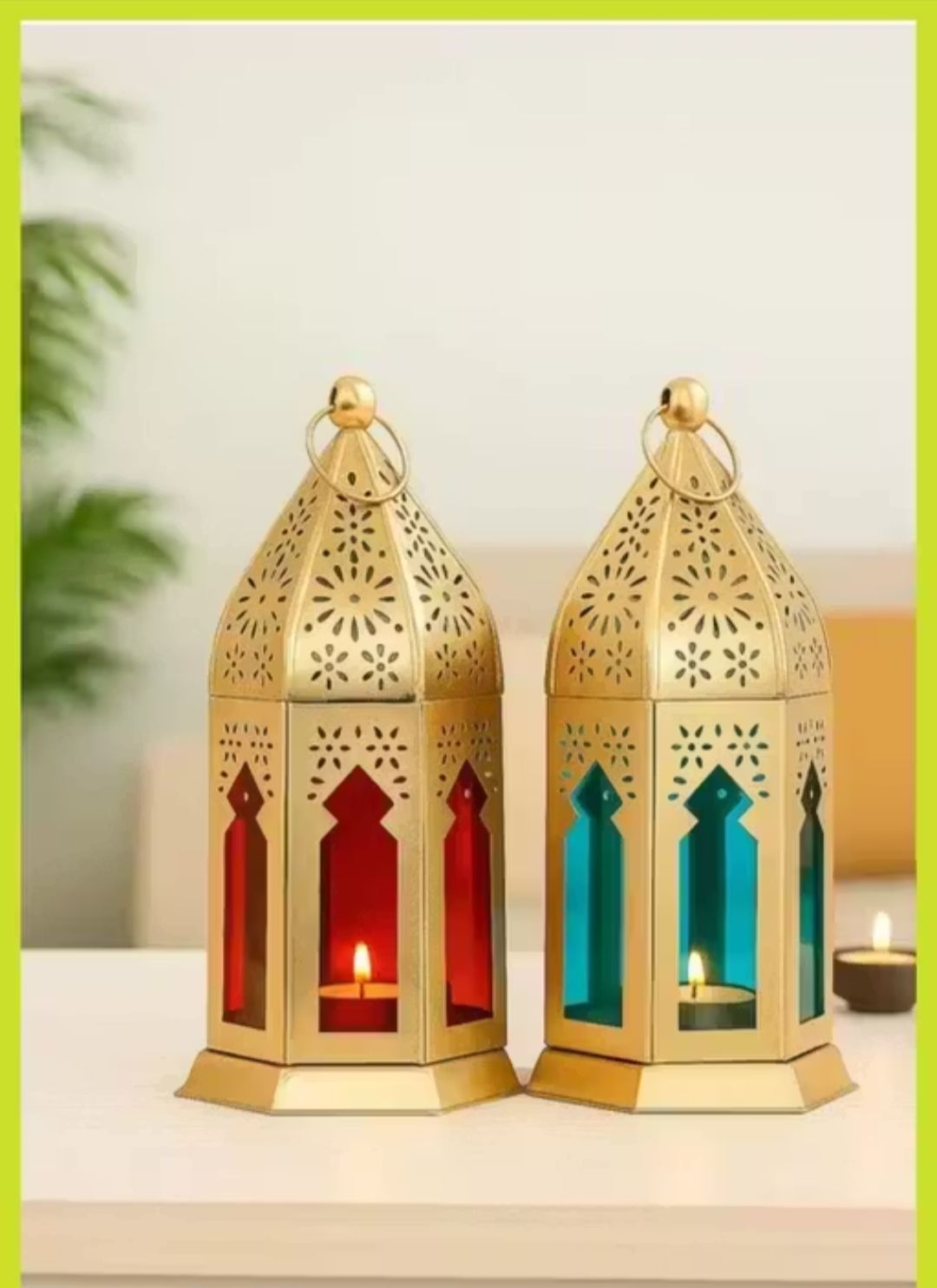 ever season designs Gold Iron Table Lantern-picture-41