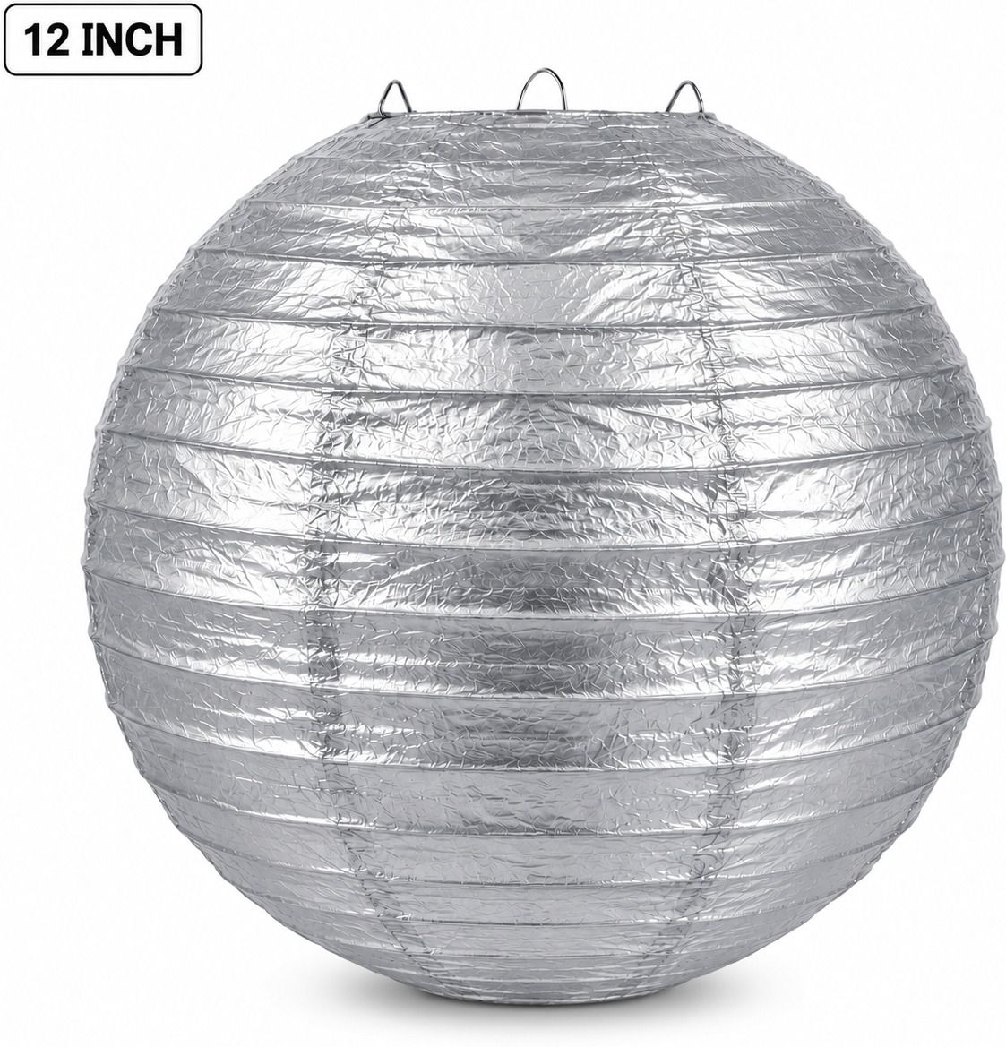 decorgram Silver Paper Hanging Lantern-picture-20