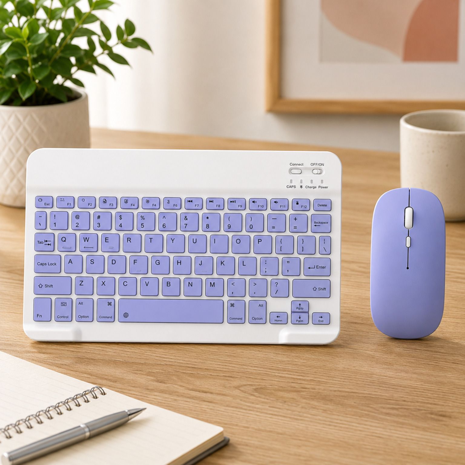 SATNAM Rechargeable Keyboard and Mouse Kit | Multi Device Combo Set-picture-39