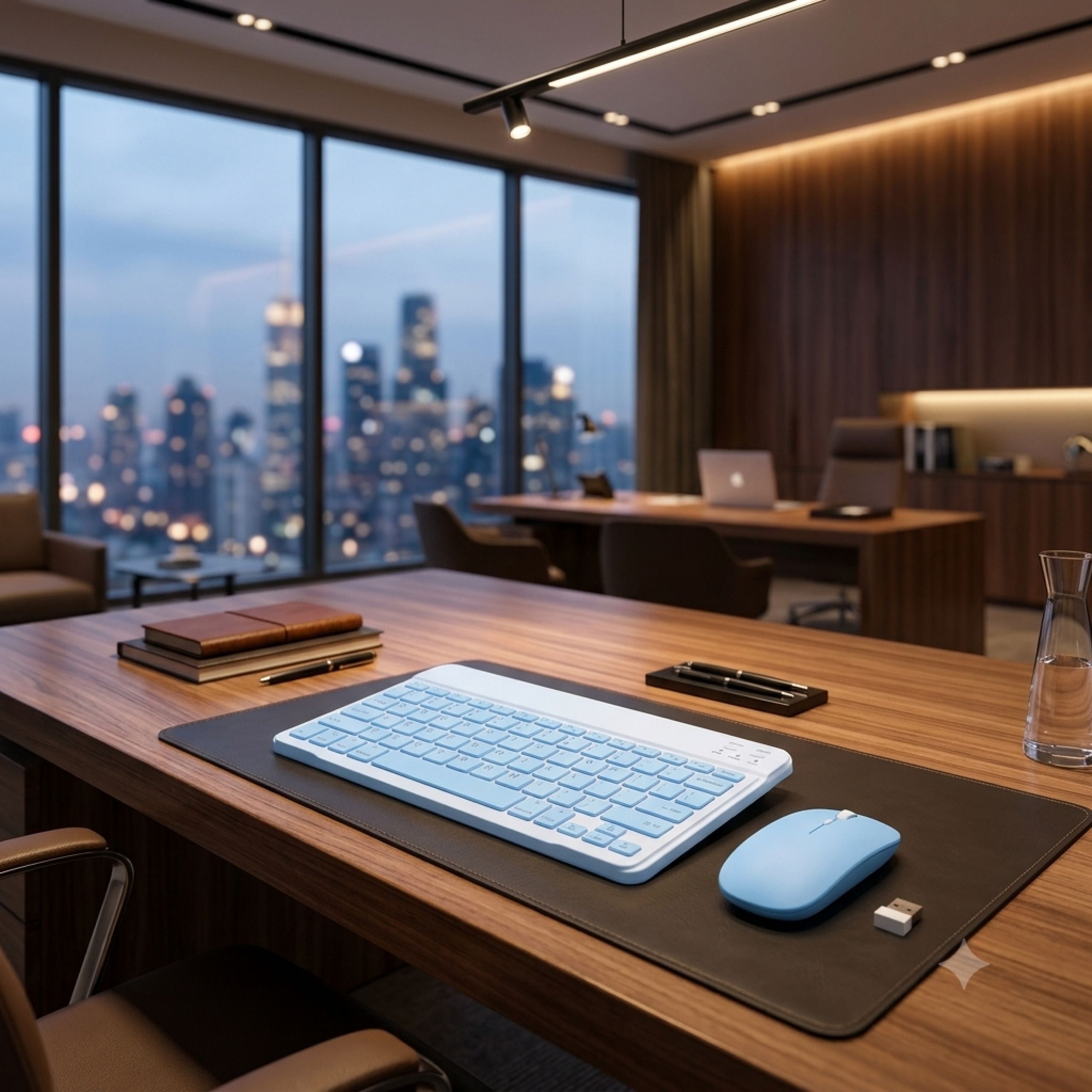 SATNAM Ultra Slim Bluetooth Keyboard and Mouse Combo | for Mac Combo Set-picture-33