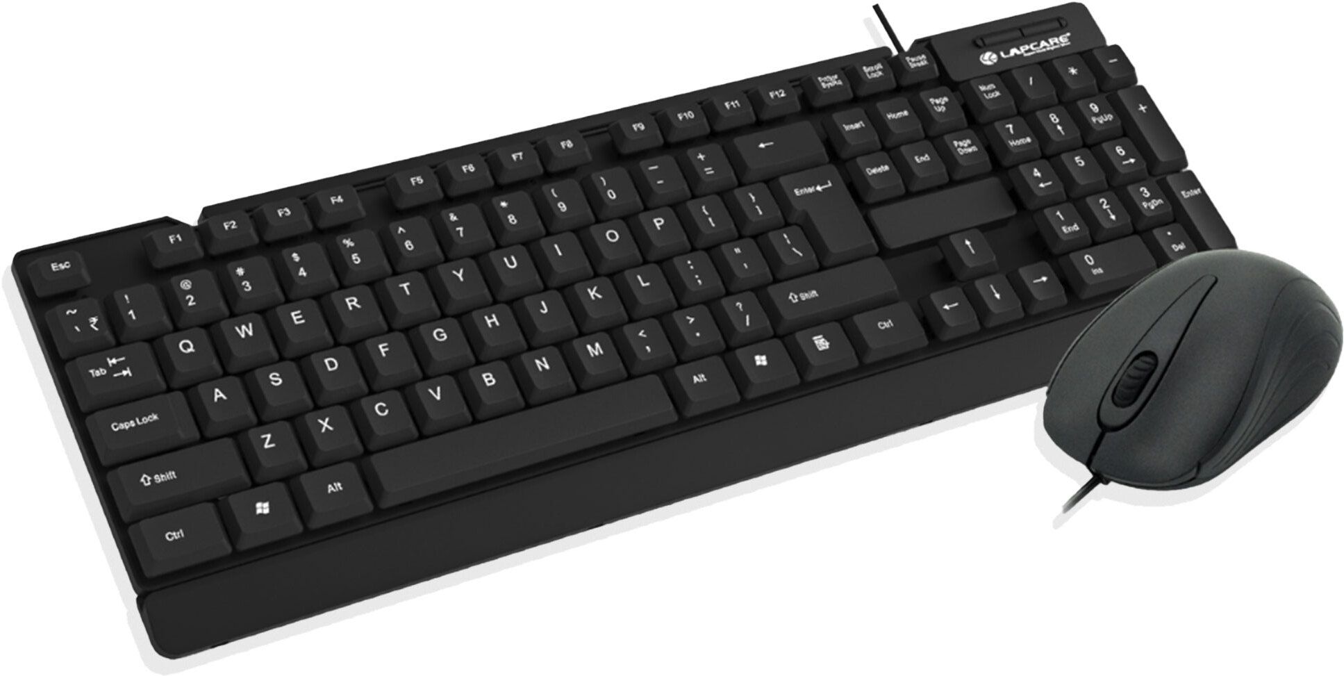 LAPCARE E9 Wired Combo-Wired Keyboard and Mouse Set-USB, Ergonomic Design Combo Set-picture-38