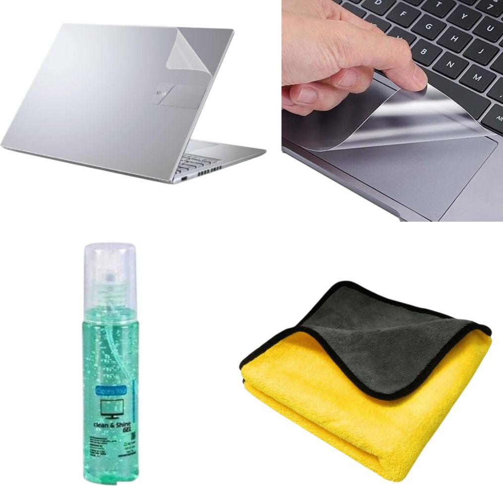 Adefex Laptop Skin, Trackpad Protector & Cleaning Gel with Microfiber Cleaning Cloth Combo Set-image-23